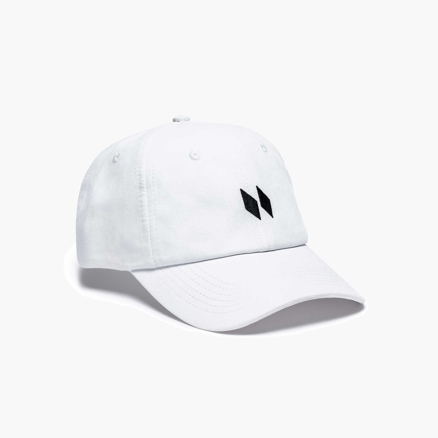 White Suede Cap - SKRIT