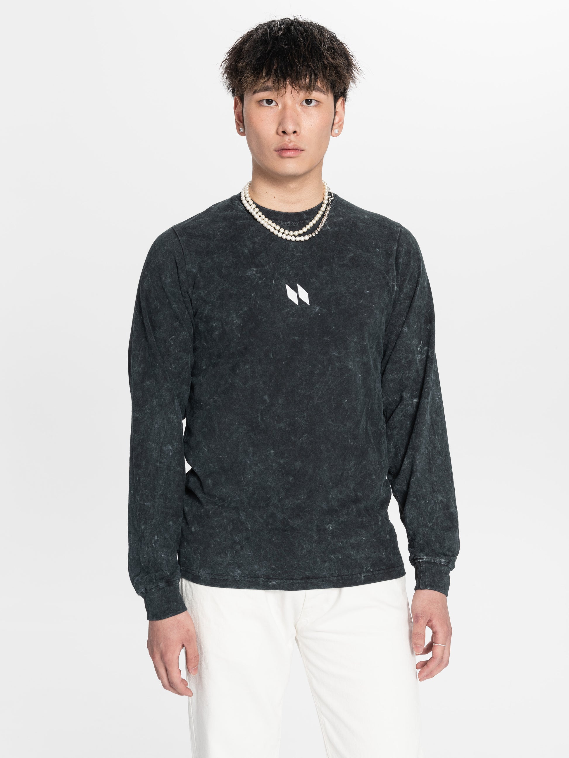 Black Wash Long Sleeve - SKRIT