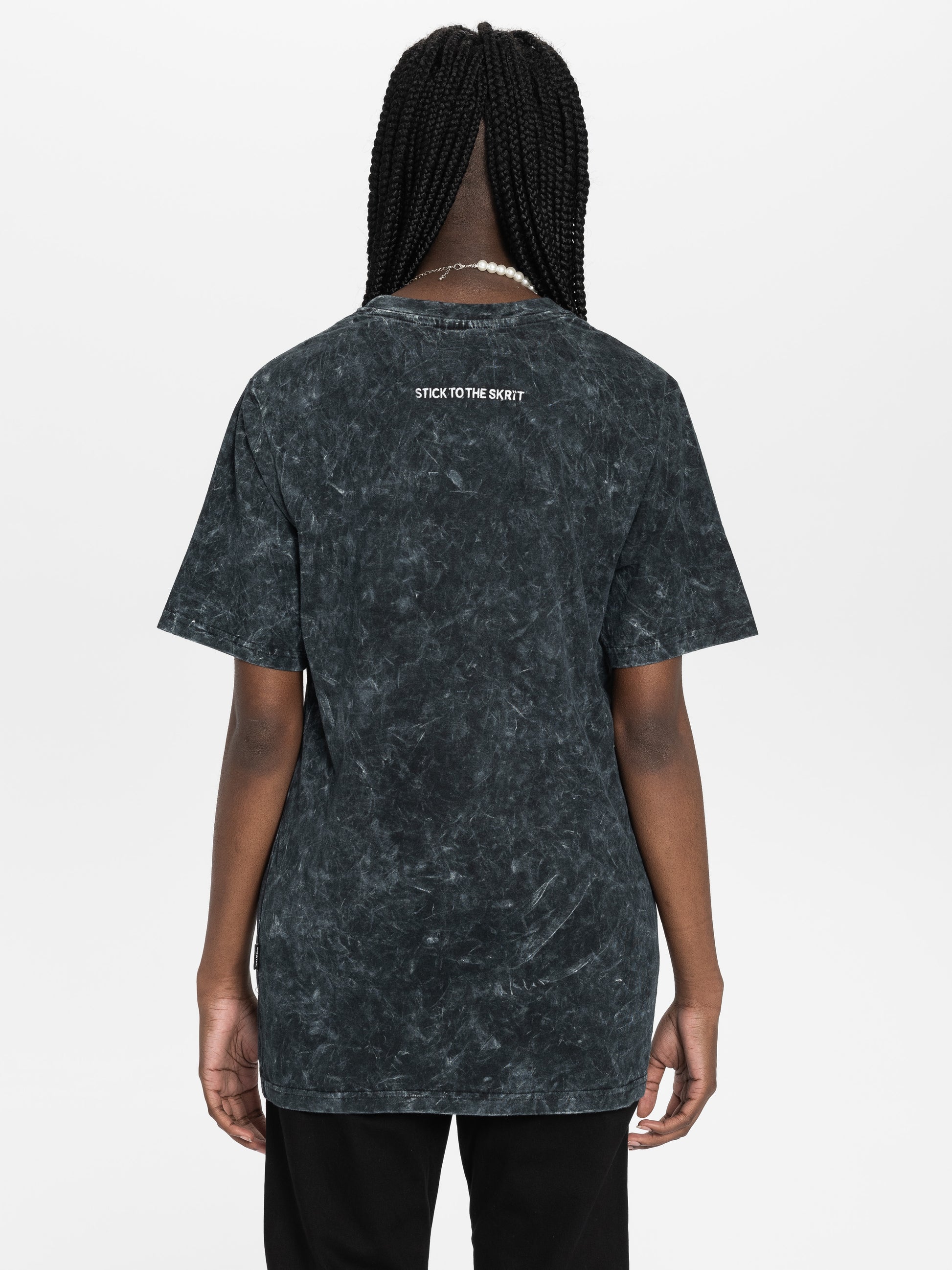 Black-Wash Tee - SKRIT